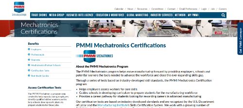 PMMI机电一体化计划