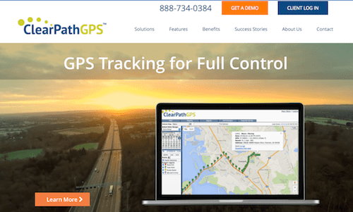 ClearPathGPS车队跟踪解决方案和移动应用程序