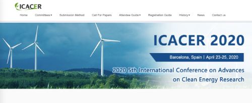 国际清洁能源研究进展会议(ICACER)