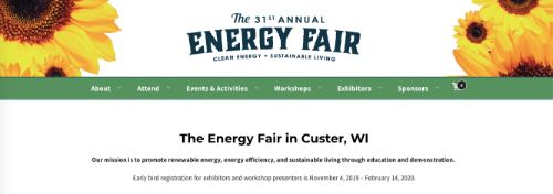 第31届年度中西部可再生能源协会能源博览会